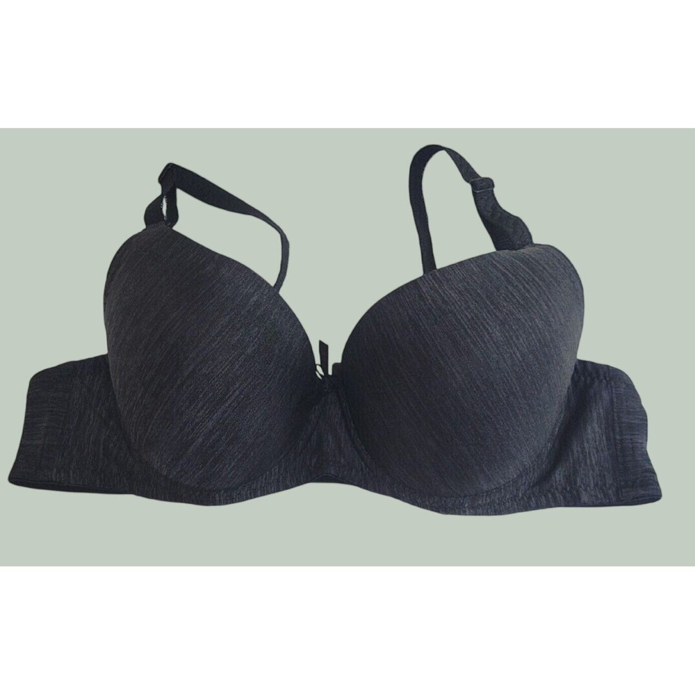 Emily Johnson T-Shirt Bra 92188C Minimalist Comfort Underwire Gray Heather 40C